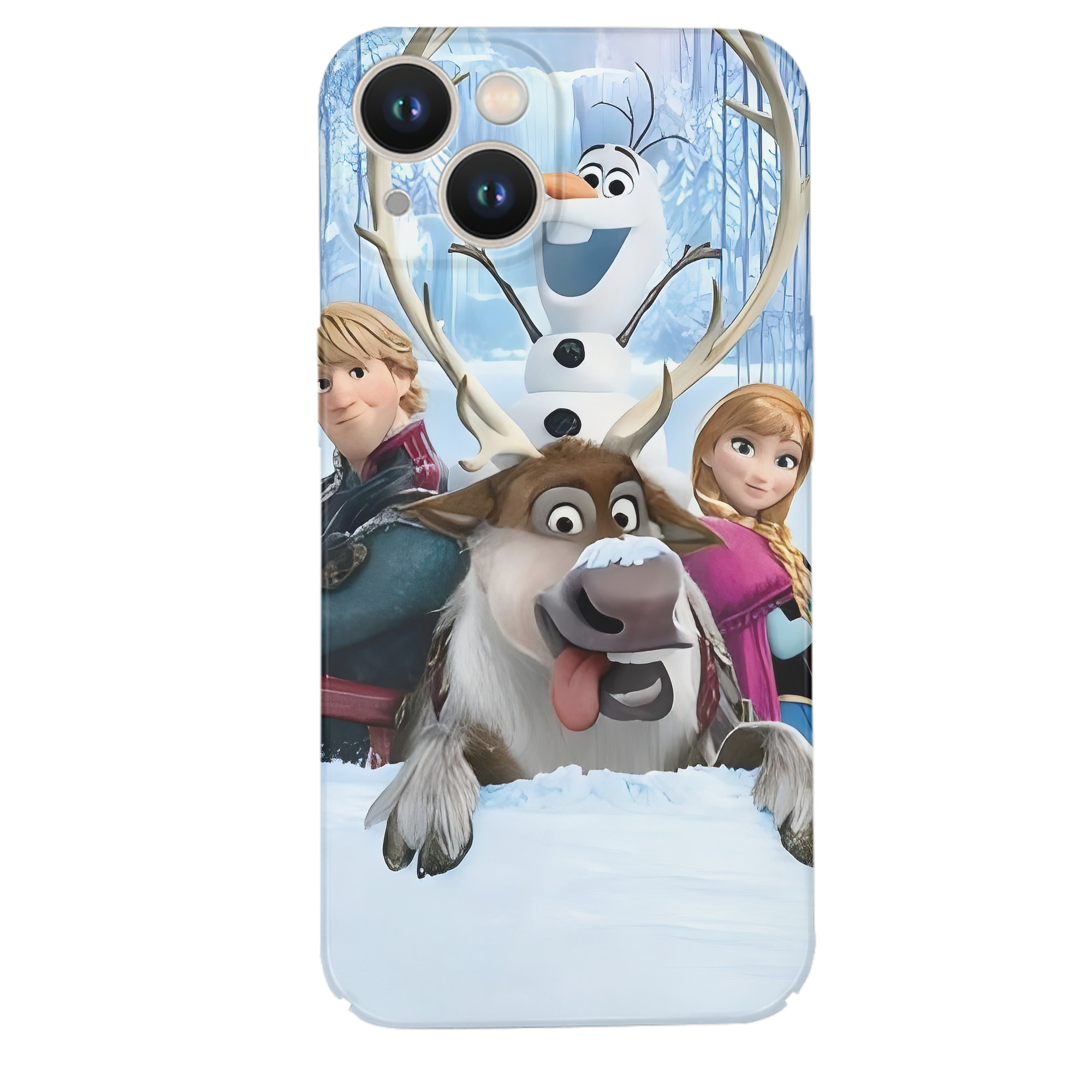 （画像用） アナと雪の女王 アンナ エルサ Frozen Anna Elsa 【iPhone 14シリーズ対応】ハードケース